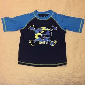 Flapdoodles swim shirt Sz 5